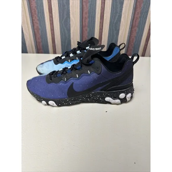 Nike React Element 55 “Day And Night Equinox&quot; Men's Size 9.5 Shoes CK1410-400