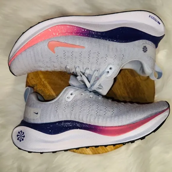 Nike React Infinity Run 4 Women's size 8 Grey Purple shoes