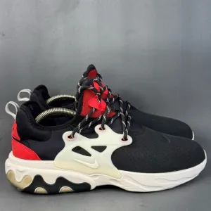 Nike React Presto Black Phantom Red athletic sneaker shoes men's size 11