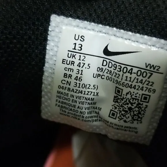 Nike Renew Elevate III Black Pink Athletic Shoes Men's Size 13