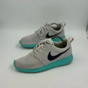 Nike Roshe Run Men's Size 9 US 511881-013 Blue Gray Lace Up Athletic Shoes