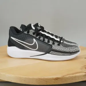 Nike Sabrina 1 TB Womens Size 7 Shoes Black White Basketball Sneakers Athletic