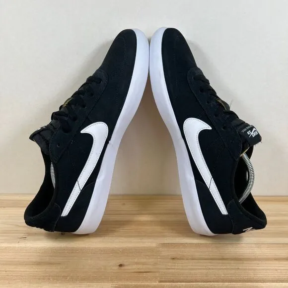 Nike SB Heritage Vulc casual classic Skate shoes Mens 13 Black white NEW