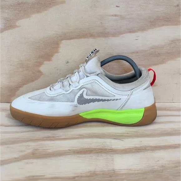 Nike - SB Nyjah Free 2 Rawdacroos - Athletic - White - Men's - 8 - CU9220-101