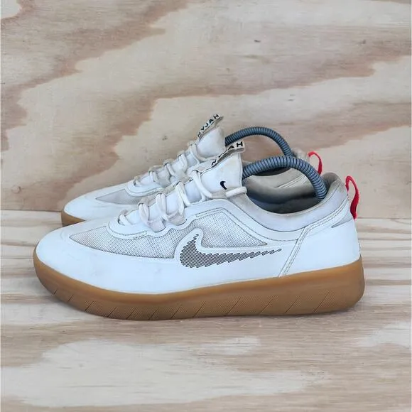 Nike - SB Nyjah Free 2 Rawdacroos - Athletic - White - Men's - 8 - CU9220-101