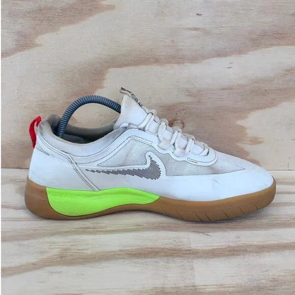 Nike - SB Nyjah Free 2 Rawdacroos - Athletic - White - Men's - 8 - CU9220-101