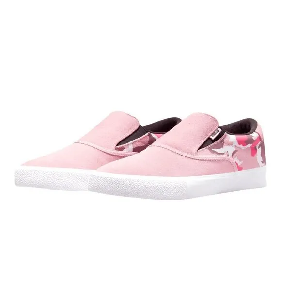 𝅺NIKE SB Womens Letica Bufoni Verona Pink Camo Slip On Skate Shoes