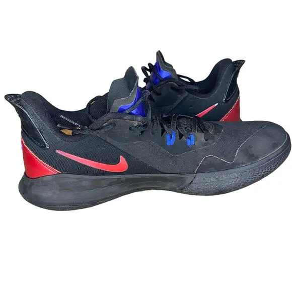 Nike shoes men’s 12 Mamba Fury Black Racer Blue ‎ basketball shoes athletic