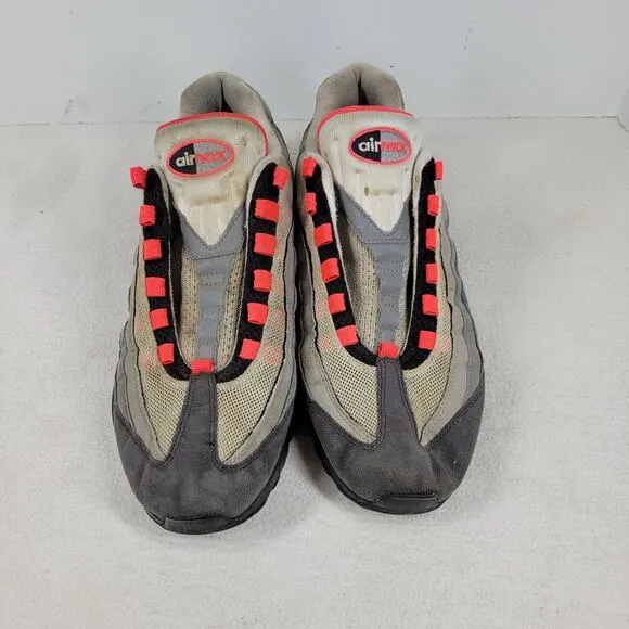 Nike Shoes Mens Size 10.5 Air Max 95 OG Solar Red AT2865-100 Athletic Sneakers