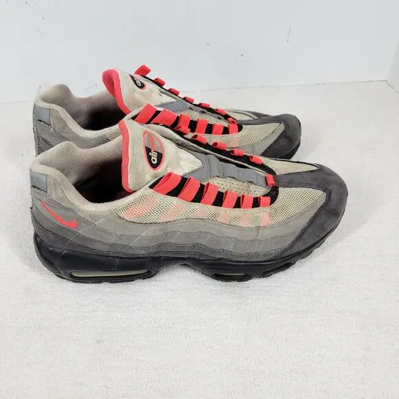 Nike Shoes Mens Size 10.5 Air Max 95 OG Solar Red AT2865-100 Athletic Sneakers