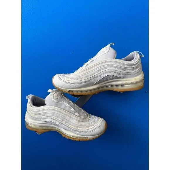 Nike Shoes Mens size 8 Air Max 97 Summit Athletic Sneakers DJ2740-100 no lace