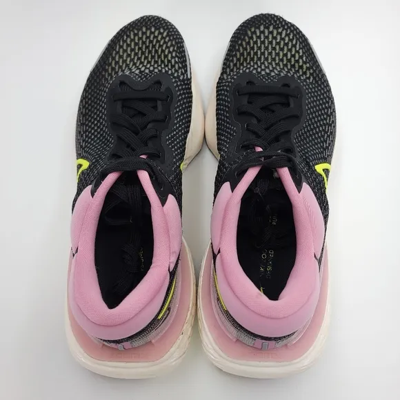 Nike Shoes Womens 10 Sneakers Athletic ZoomX Invisible Run Flyknit Black Pink