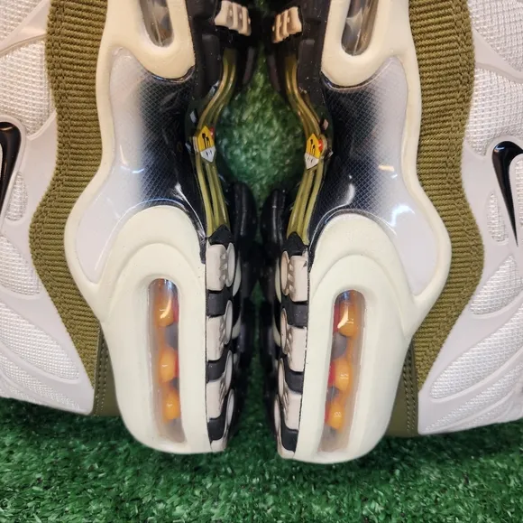 Nike Size 6.5Y Womens 8 Air Max Plus GS ‘Leopard’ DX9283-100 Athletic Shoes