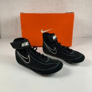 Nike Speedsweep VII BG Kid's‎ Wrestling Shoes US Size 3.5 Black/White Nib S0380