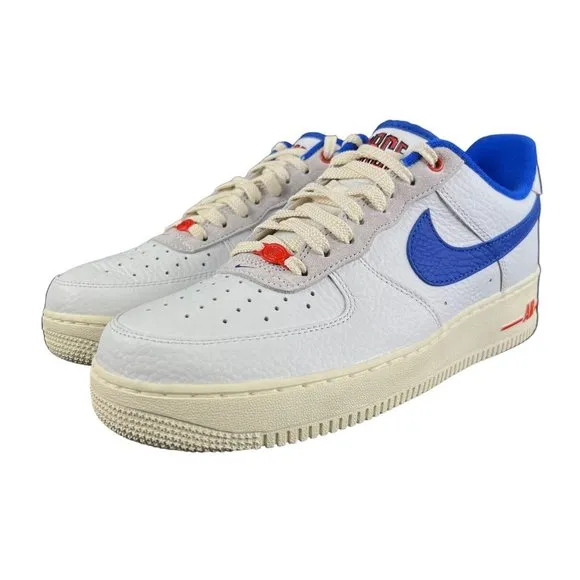 Nike Women's Air Force 1 '07 LX Summit White Royal Shoes DR0148-100 Sizes 8-11.5
