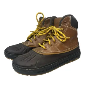 Nike Woodside ACG Hiking Boots Waterproof 415079-200 Brown Youth Boys Size 2​