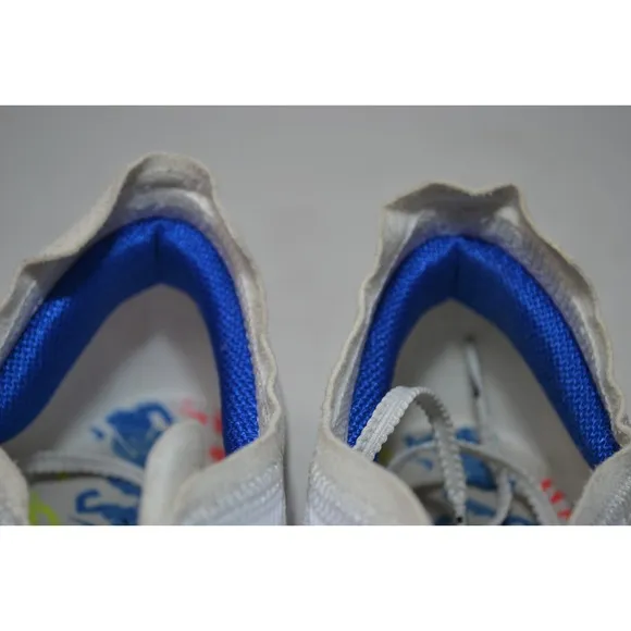 Nike ZoomX Vaporfly Next% 2 White Yellow Athletic Shoes Running Sneaker Men 11.5