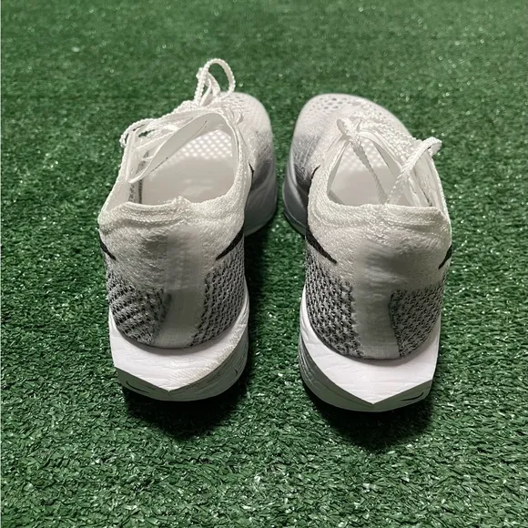 Nike ZoomX  VaporFly Next% 3 White Grey Men's Athletic Shoes DV4129 100 Size 6