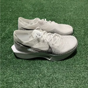 Nike ZoomX  VaporFly Next% 3 White Grey Men's Athletic Shoes DV4129 100 Size 6