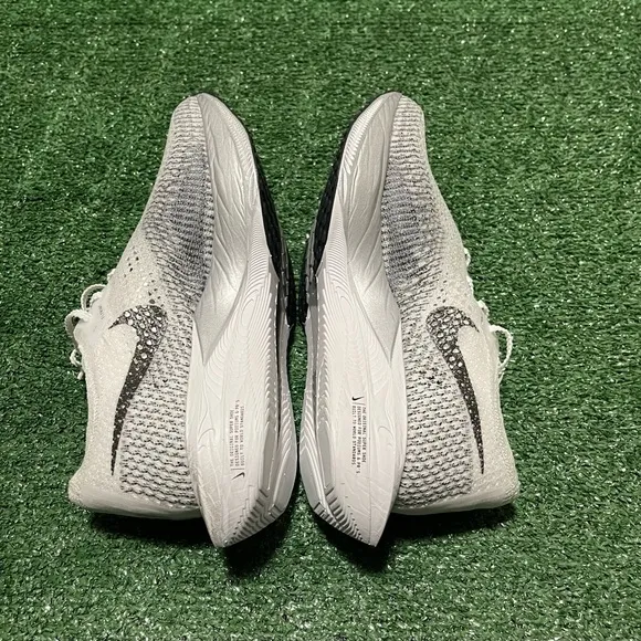 Nike ZoomX  VaporFly Next% 3 White Grey Men's Athletic Shoes DV4129 100 Size 6