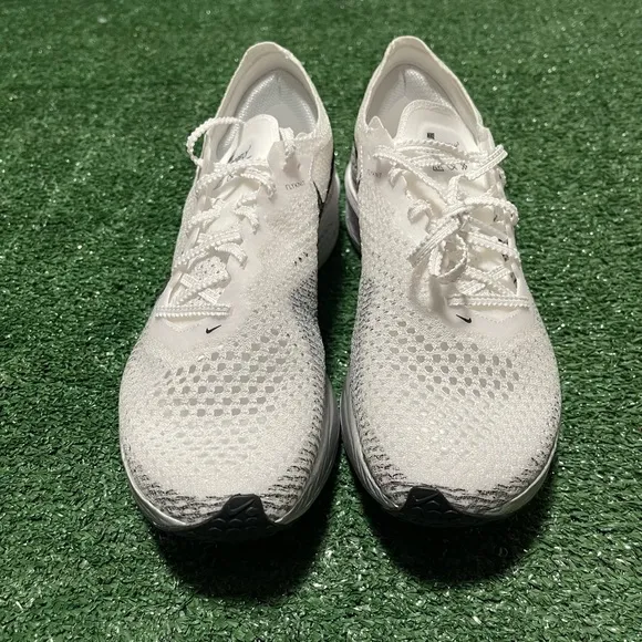 Nike ZoomX  VaporFly Next% 3 White Grey Men's Athletic Shoes DV4129 100 Size 6