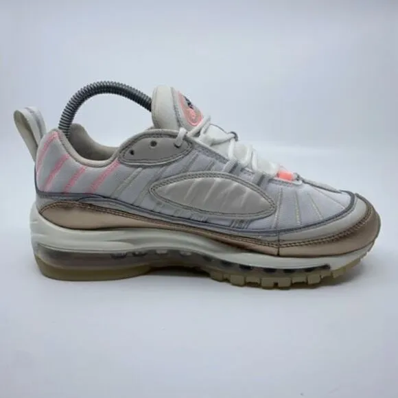 Nike Air Max 98 Rose Gold Women’s Size 7 Athletic Running Shoes CI9907-100