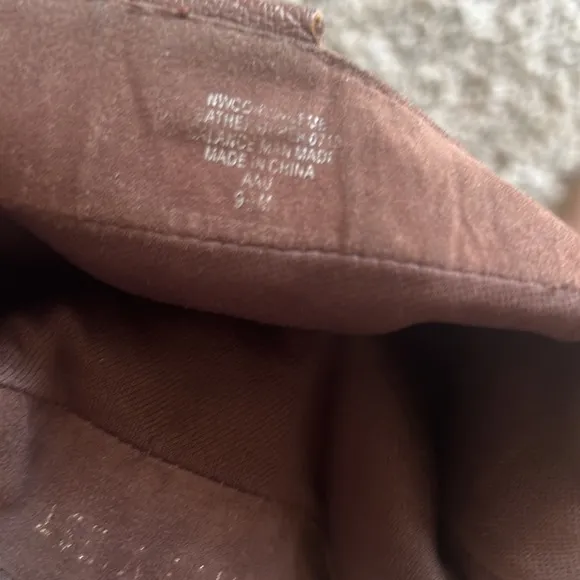 NINE WEST Brown Buckle Tall Brown Boot Size 9.5
