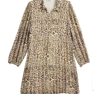 Nine West Leopard Pleated Dress