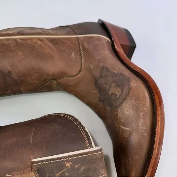 Nocona Boots Women's Brown Auburn University Western Boots - Size 8B