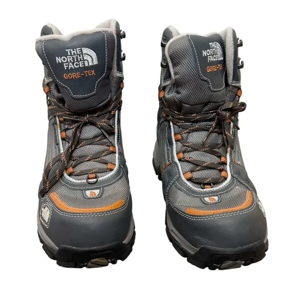 North Face RARE Y2K Primaloft X-2 GoreTex Mens Hiking Boot Size 10 Gray Gorpcore