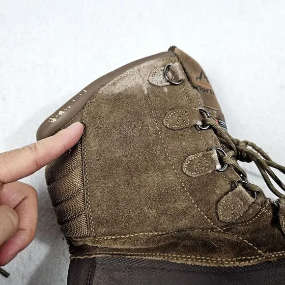 Nortiv 8 Men's Size 11 Winter Snow Boots Outdoor Waterproof Work Chore Gorp