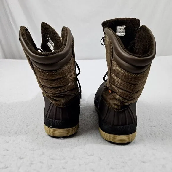 Nortiv 8 Men's Size 11 Winter Snow Boots Outdoor Waterproof Work Chore Gorp