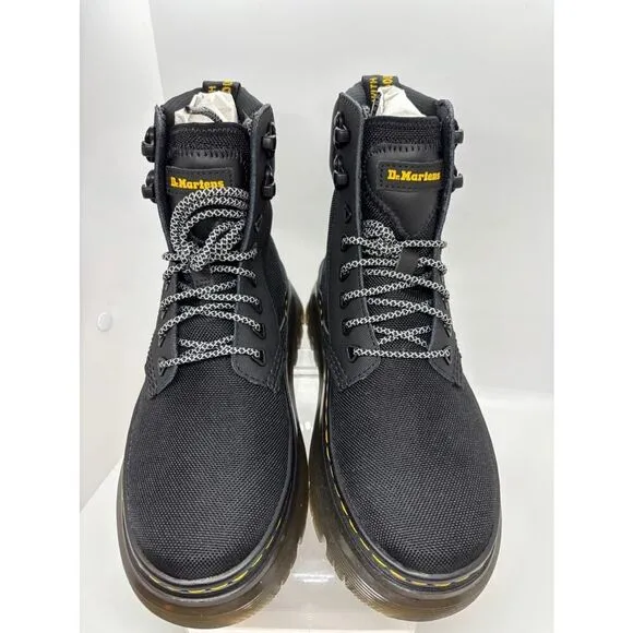 NWB DOC Dr. Martens Combat Boots Air Wair TARIK Black Extra Tough 27017001 W 6