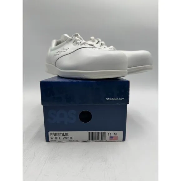 NWD SAS FREETIME Women's Athletic Sneaker White US Size 11 Medium NIB