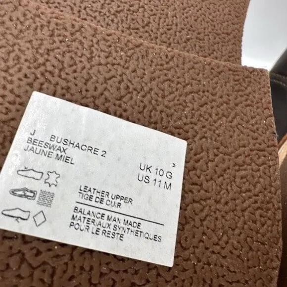 NWOB Clarks Men's Bushacre 2 Chukka Boot Brown Size 11B Beeswax NEW NWOT
