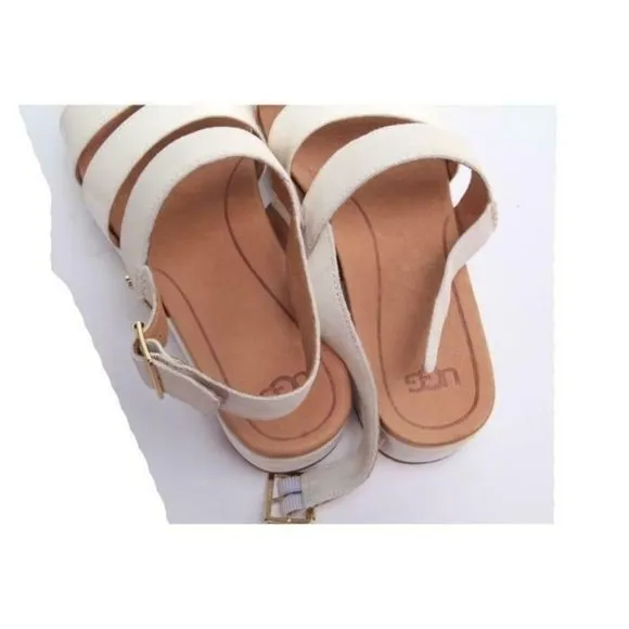 NWOB UGG braelynn platform sandals shoes womens su