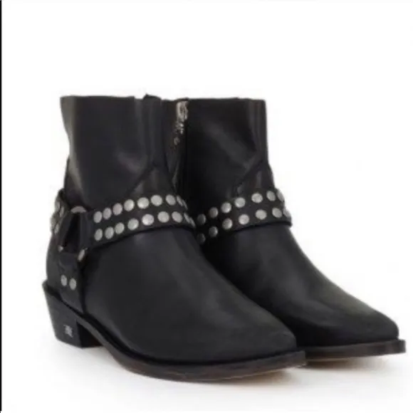 NWOT Sam Edelman Studded Biker Ankle Booties Boots