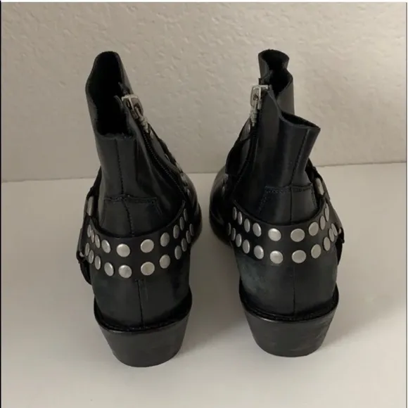 NWOT Sam Edelman Studded Biker Ankle Booties Boots