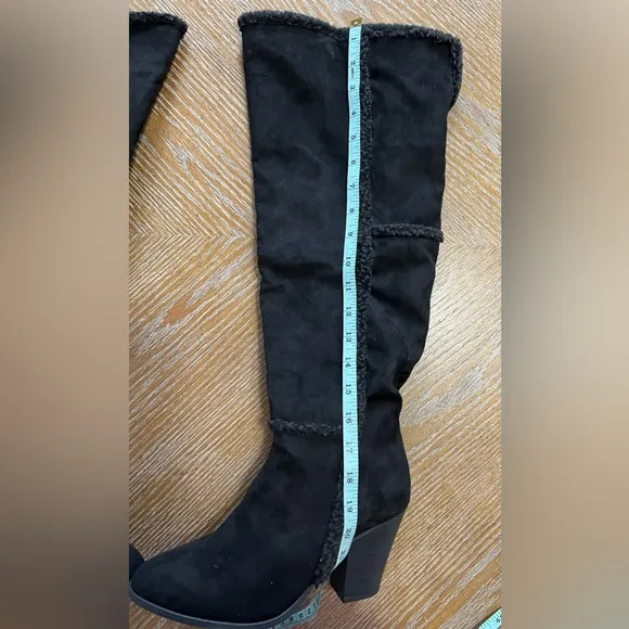 *NWOT Shoe Dazzle|Danielle Tall Black Boots|Size 10
