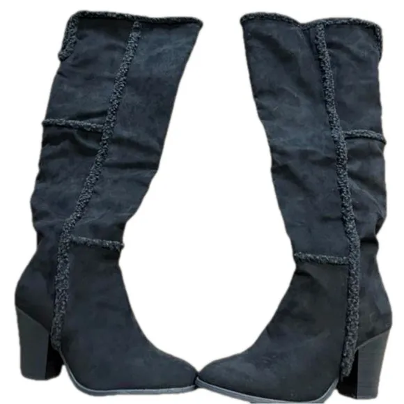 *NWOT Shoe Dazzle|Danielle Tall Black Boots|Size 10