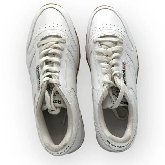 NWOT Reebok 59503 Glide Athletic Shoes White Mens 10.5