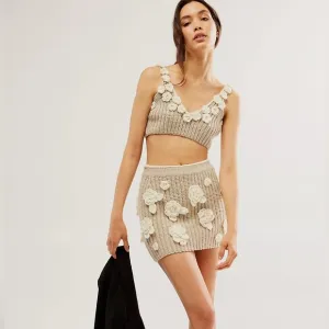 NWT For Love &amp; Lemons Ivy Mini Skirt