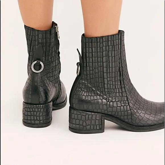NWT Free People Dream State Ankle Boots Size 38