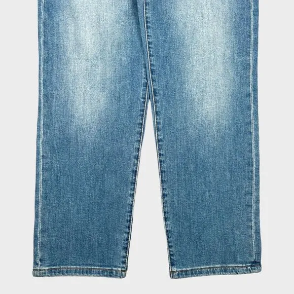 NWT Joe's Jeans Blue Ursula Boyfriend Crop Jeans Women's Size 25
