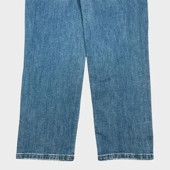 NWT Joe's Jeans Blue Ursula Boyfriend Crop Jeans Women's Size 25
