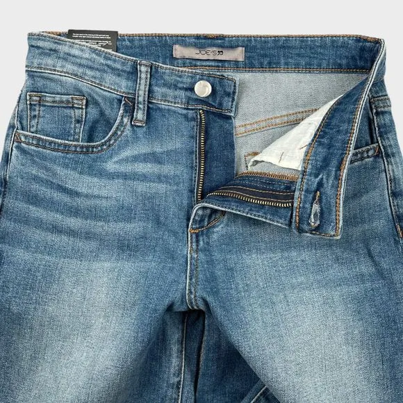 NWT Joe's Jeans Blue Ursula Boyfriend Crop Jeans Women's Size 25