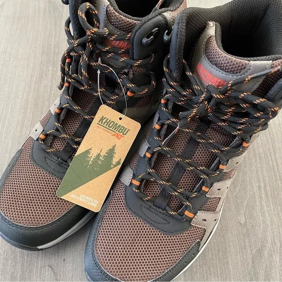 NWT! Khombu Men's Atwood Waterproof Hiking outdoors Boots size 10.5