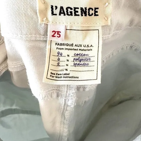 NWT L'AGENCE Marguerite High Rise Skinny Jean in Dev - Size 25