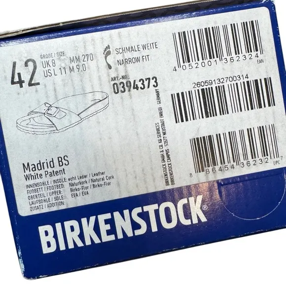 NWT *Limited Edition* BIRKENSTOCK Madrid Sandals size 11