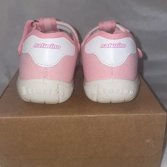 NWT NATURINO OSTUNI ORGANIC Organic fabric sandals in Pink